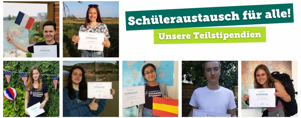 Experiment e.V.: Teilstipendien für den interkulturellen Schüleraustausch / Bis zum 31. Dezember bewerben für gefördertes High School Year ab Sommer 2022