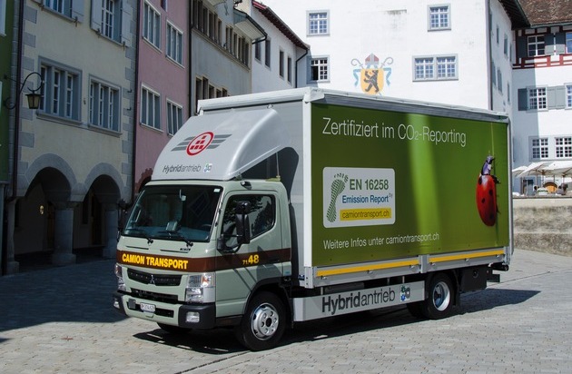 Camion Transport AG: Erstes Schweizer Transportunternehmen nach EN 16258 zertifiziert
