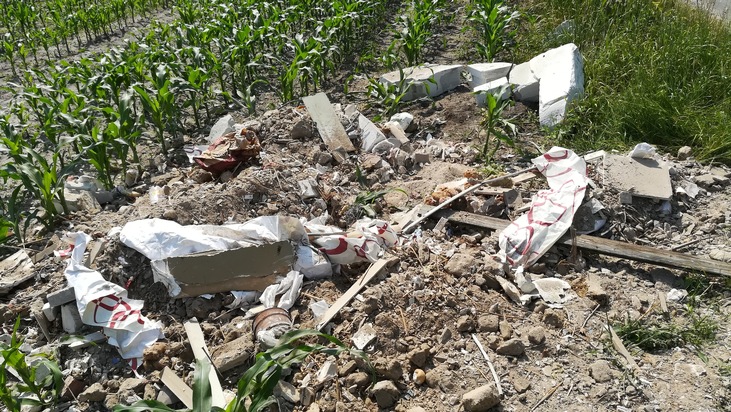 POL-OS: Wallenhorst: Illegale Müllablagerung in Lechtingen