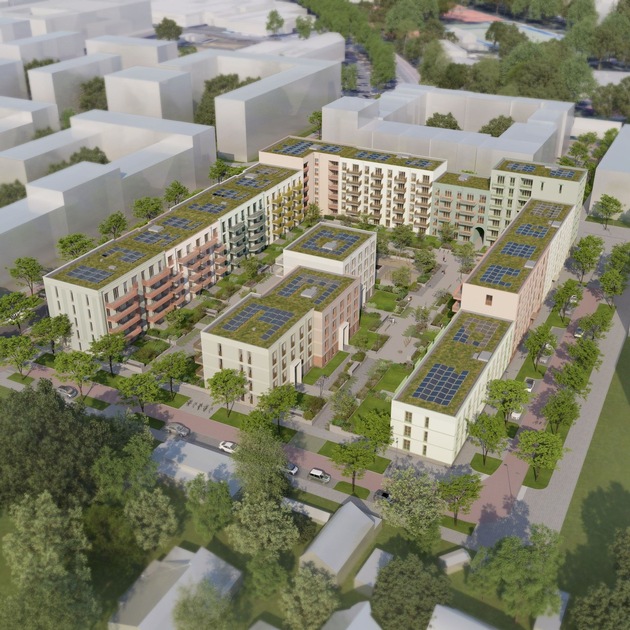 Instone startet Bau von 215 Wohnungen im Quartier &bdquo;Grafental&ldquo; in D&uuml;sseldorf