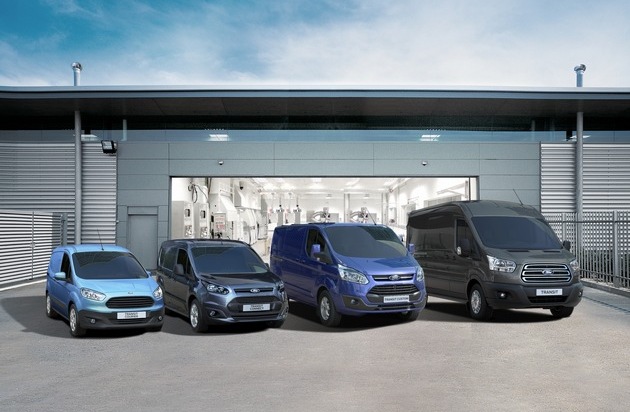 Ford-Werke GmbH: Bestes Zulassungsergebnis aller Zeiten: Ford Nutzfahrzeug-Geschäft wächst drittes Jahr in Folge