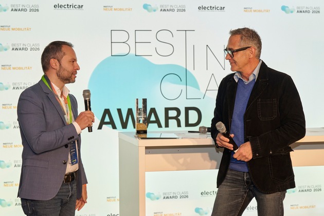 EWE Go erhält Fachpreis „BEST IN CLASS Award 2026“ als „Vorreiter der Mobilitätswende“