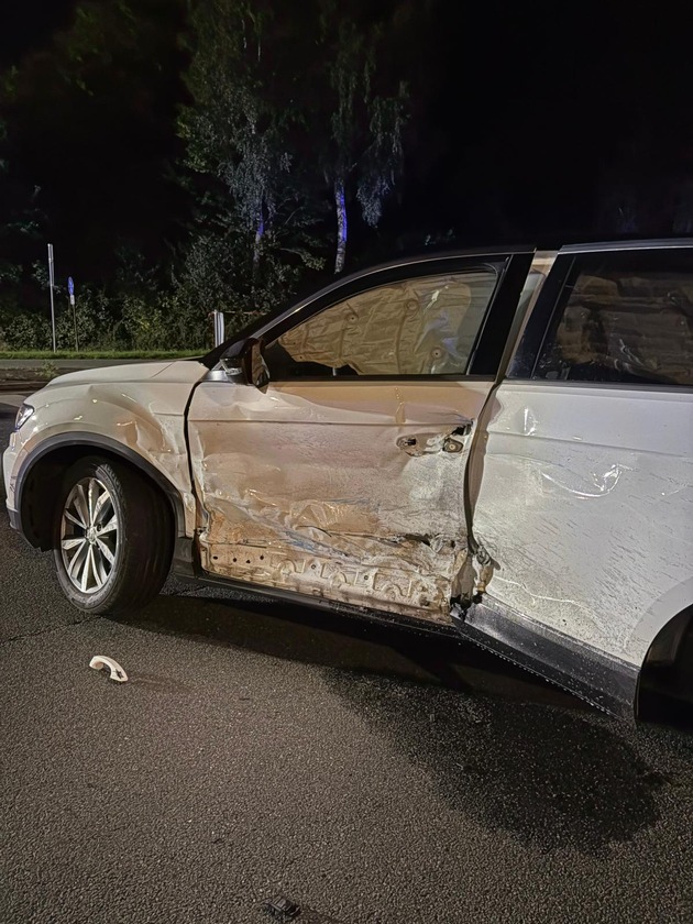 FFW Schiffdorf: Glimpflicher Unfall an Schiffdorfer Kreuzung: Sechs Beteiligte Personen - keiner Verletzt
