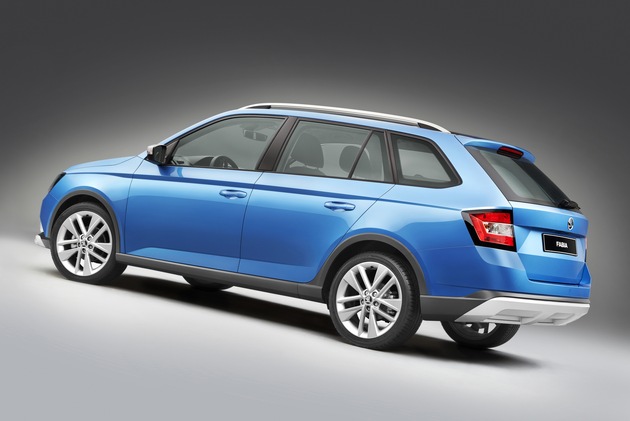 Der neue SKODA Fabia Combi ScoutLine: Beliebter Kombi im Offroad-Look (FOTO)