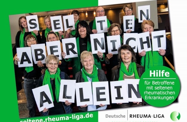 Deutsche Rheuma-Liga Bundesverband e.V.: "Selten, aber nicht allein" / Online-Aktionswoche der Deutschen Rheuma-Liga startet am 25. Februar 2026