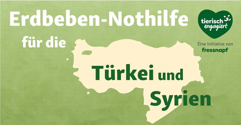 Fressnapf Holding SE: Hilfe für die Türkei und Syrien: Fressnapf richtet Spendenfonds ein