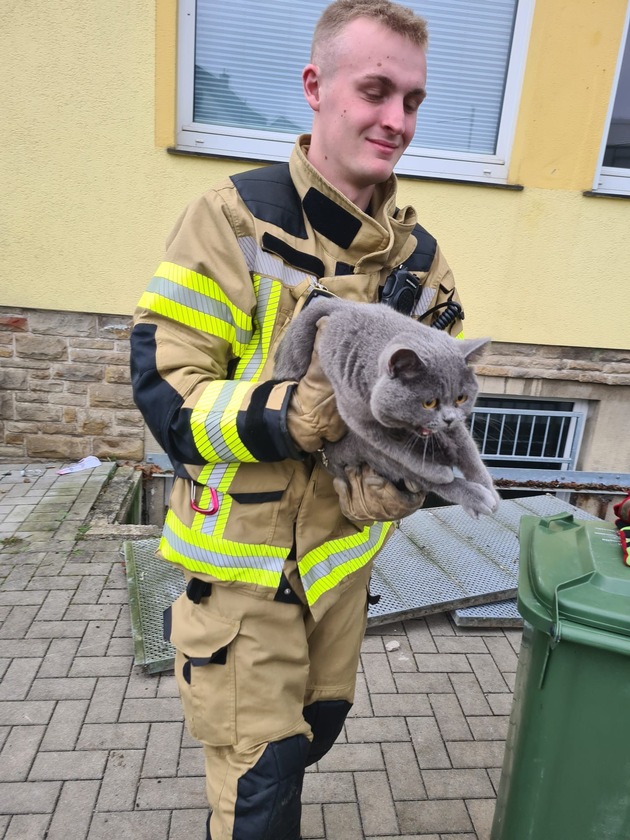 FW-EN: Feuerwehr rettet Katze