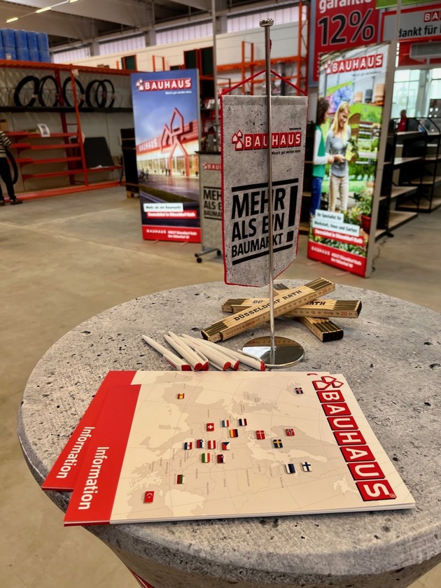 Neues BAUHAUS in Düsseldorf-Rath öffnet Ende März