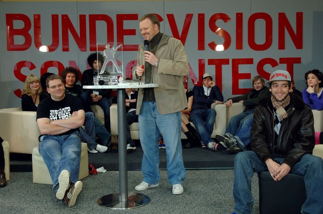 Pressekonferenz zu Stefan Raabs &quot;Bundesvision Song Contest 2006&quot;