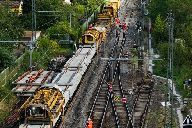 Rekordtempo für die Riedbahn: Mammutaufgabe in nur fünf Monaten bewältigt