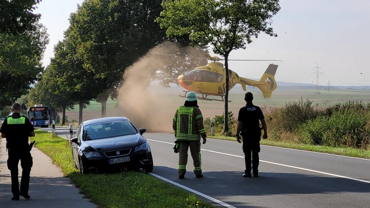 FW Helmstedt: Verkehrsunfall auf der B1