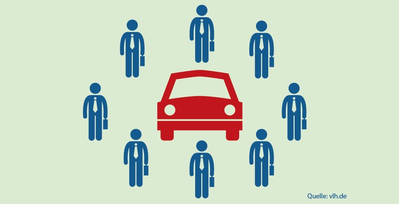 Vereinigte Lohnsteuerhilfe e.V. - VLH: Carsharing: Auto teilen und Steuern sparen - geht das?