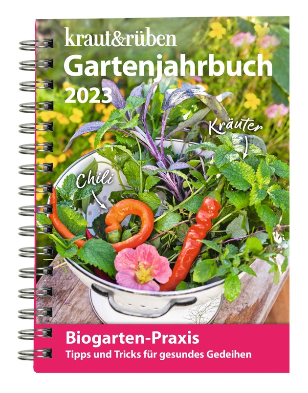 kraut&amp;rüben-Gartenjahrbuch 2023 erschienen: Tipps und Tricks für den Biogarten