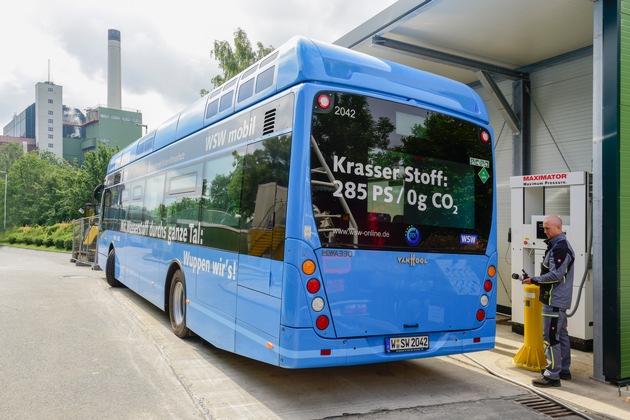 WSW-Wasserstoffbusse erreichen Kostenparität mit Dieselbussen