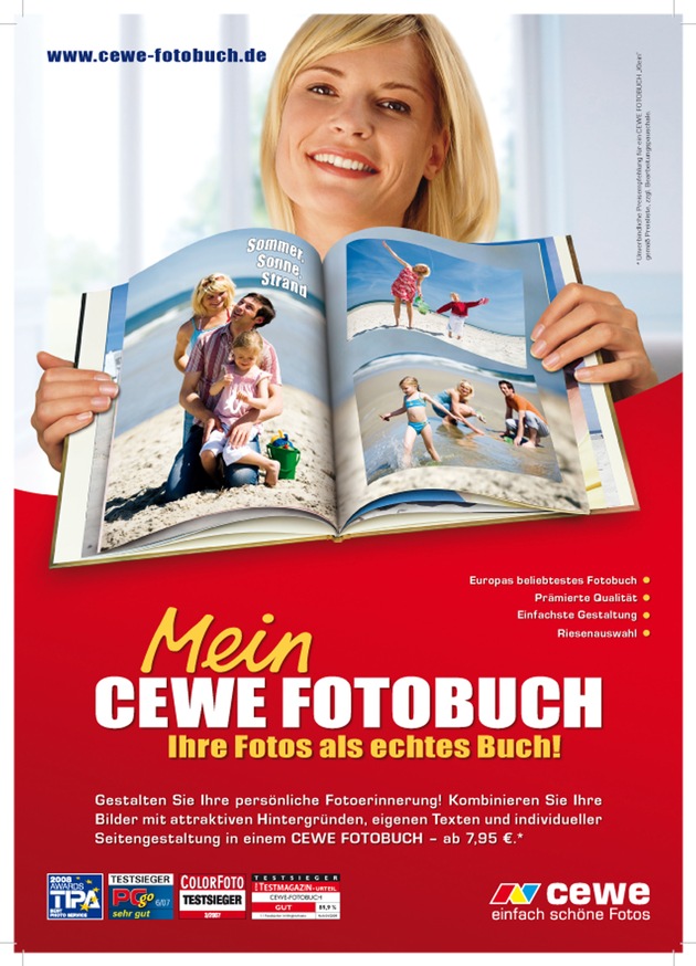 Sommererinnerungen zum Leben erweckt / Tipps für bildschöne Urlaubsdokumentationen in CEWE FOTOBÜCHERN