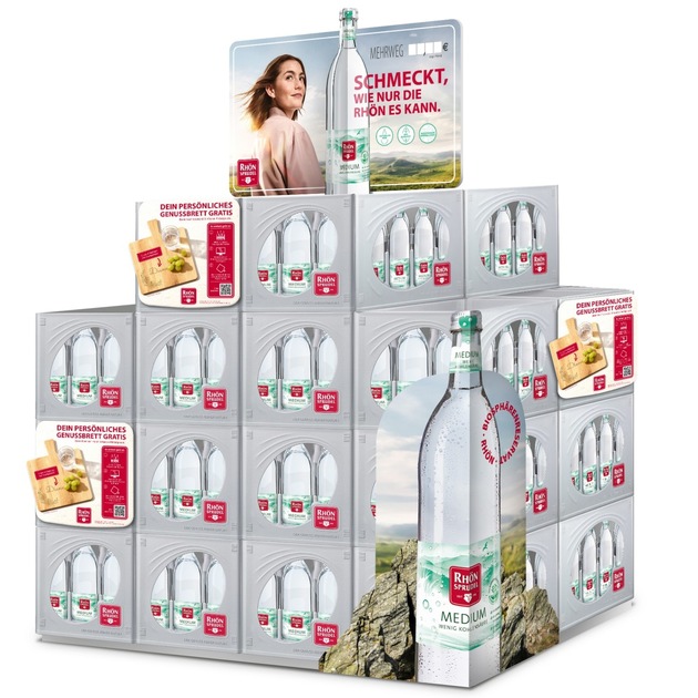 Presseinformation: Rh&ouml;nSprudel startet reichweitenstarke Mineralwasser-Promotion