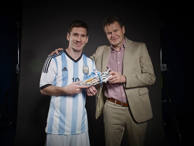 Messi-Schuh exklusiv bei Intersport (BILD)