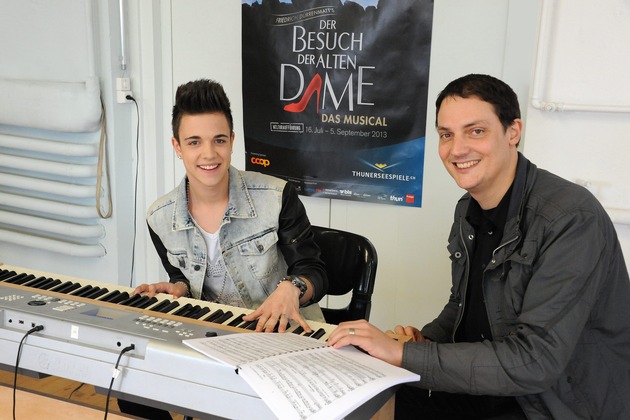 Der DSDS-Gewinner Luca Hänni wird Musical-Darsteller in Thun (BILD)