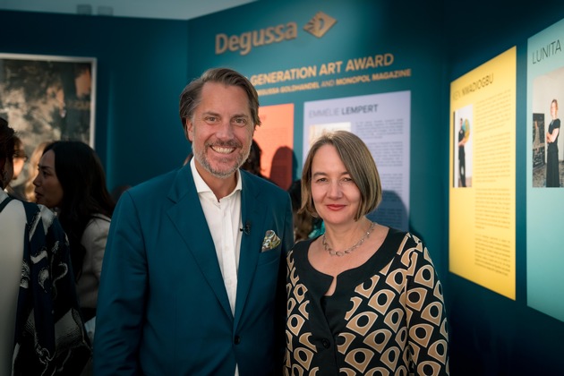 Degussa und das Monopol Magazin präsentieren die fünf nominierten Shortlist-Künstlerinnen und -künstler des Young Generation Art Award auf der Frieze London