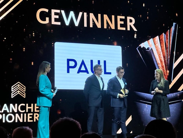 PAUL Tech AG gewinnt Deutschen Immobilienpreis