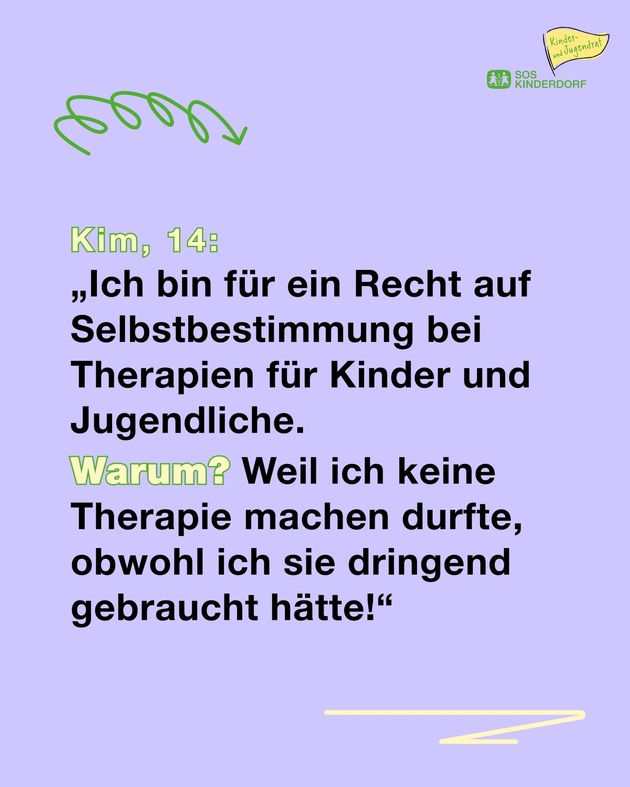 SOS-Kinderdorf: „Therapie? Frag doch deine Eltern!“