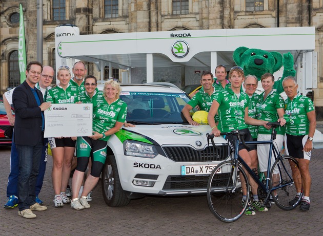 &#039;Tour der Hoffnung&#039;: SKODA engagiert sich für leukämie- und krebskranke Kinder (FOTO)