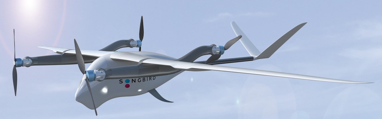 SONGBIRD 500 von Aerolution kurz vor dem Serienstart - die Hybrid-Drohne für den professionellen Einsatz - BILD