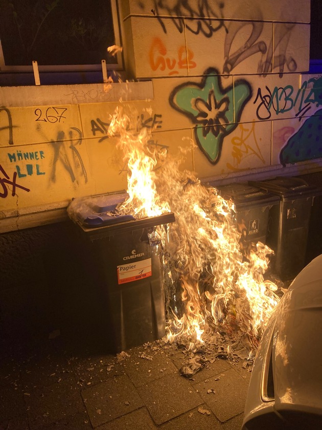 POL-MS: Drei Brandstiftungen im Herz-Jesu-Viertel und am Hansaplatz