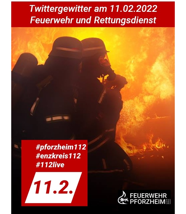 FW Pforzheim: Twittergewitter aus der Integrierten Leitstelle für Feuerwehr, Rettungsdienst und Katastrophenschutz