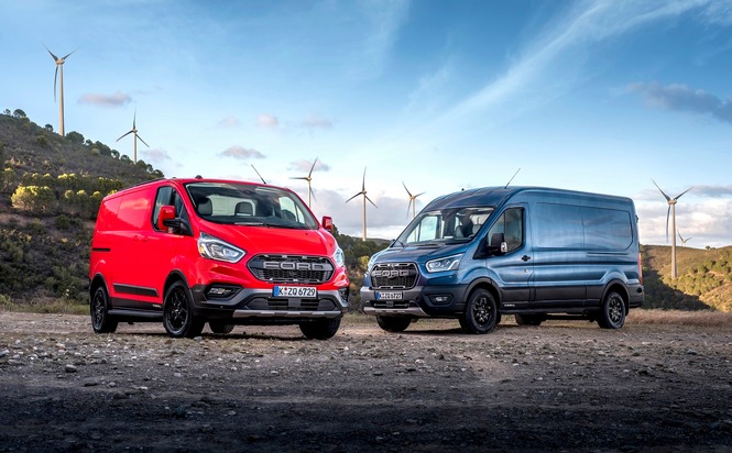 Ford-Werke GmbH: Hart im Nehmen, schick zum Ansehen: Die neuen Transit- und Custom-Ausstattungslinien Trail und Active