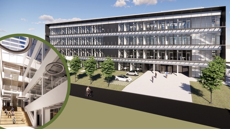 Grundsteinlegung Forschungsneubau ACTIVE SITES