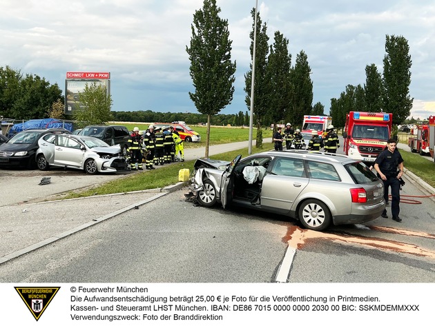 FW-M: Wochenendrückblick der Feuerwehr München (11. - 13. Juli 2025)
