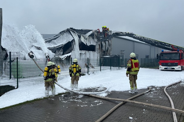 Feuerwehr Goch: Großbrand verursacht hohen Sachschaden