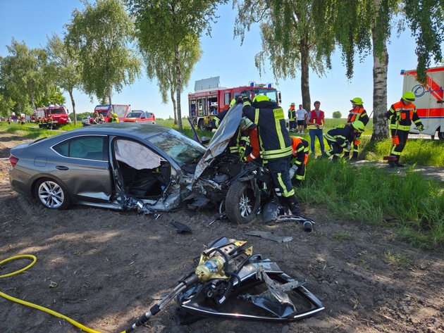 FW-ROW: Medizinisches Gerät erschreckt Fahrer