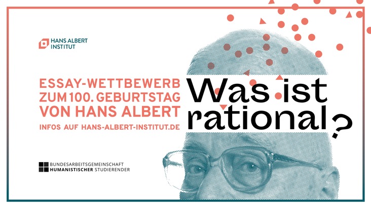 Giordano Bruno Stiftung: "Was ist rational?" Essay-Wettbewerb zum 100. Geburtstag von Hans Albert