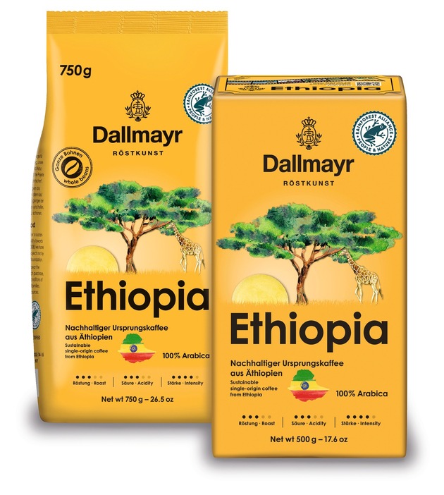 Relaunch: Dallmayr Ethiopia in neuem Design