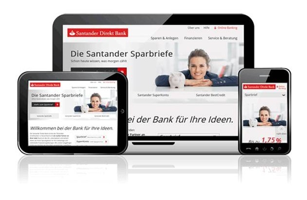 Neue Santander Direkt Bank Fur Den Deutschen Online Markt Presseportal