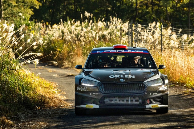 Rallye Japan: Fünf Škoda Crews fahren beim Saisonfinale in die Top-10 der WRC2-Kategorie