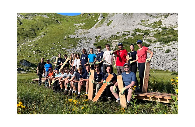 OKB-Lernendenlager: Mitten in der Schweiz – mitten im Team