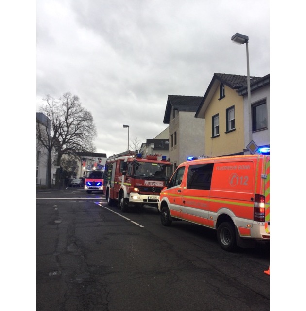 FW-BN: Zimmerbrand in Bonn-Ippendorf - Feuerwehr rettet zwei Hunde