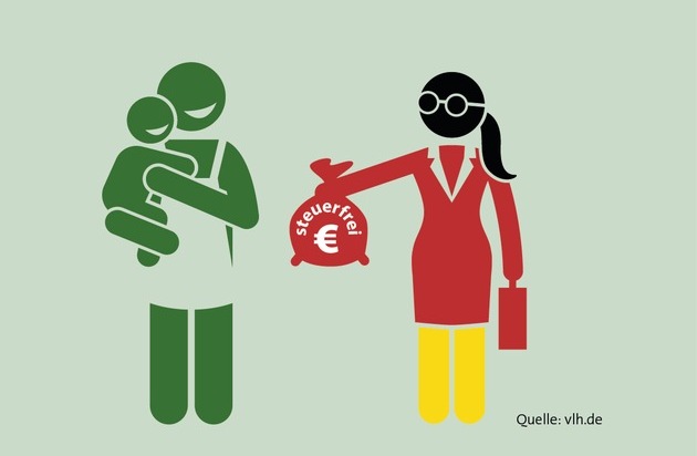 Vereinigte Lohnsteuerhilfe e.V. - VLH: Steuerfreier Kinderbonus: Wer profitiert davon?