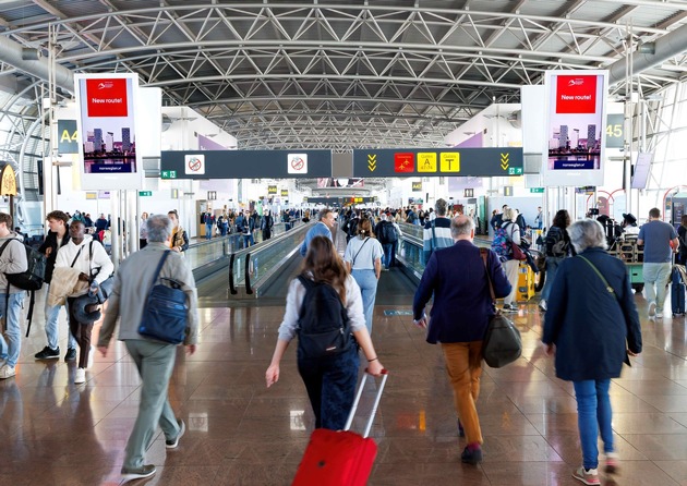 JCDecaux gewinnt die exklusive Werbe-Konzession für Brussels Airport