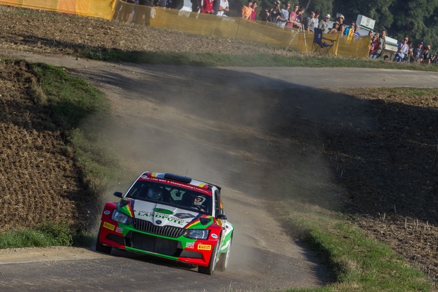 SKODA AUTO Deutschland Pilot Fabian Kreim zeigt beim WM-Heimspiel starke Leistung (FOTO)