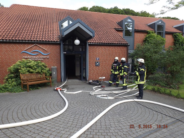 FW-ME: Brandmeldung im St.-Franziskus-Hospiz