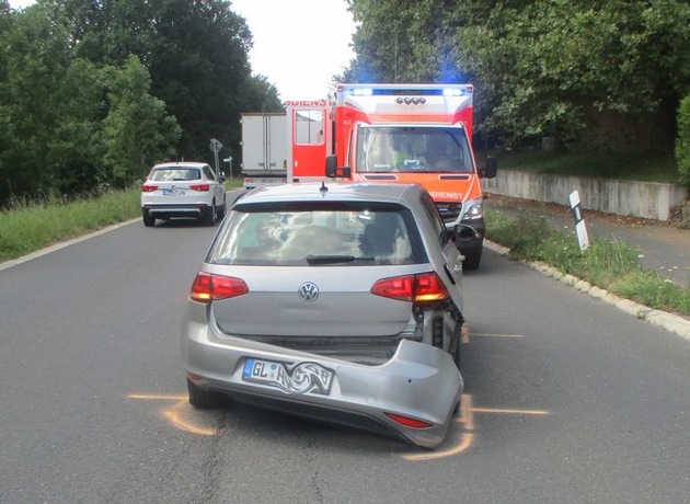 POL-RBK: Burscheid - zwei Schwerverletzte und hoher Sachschaden