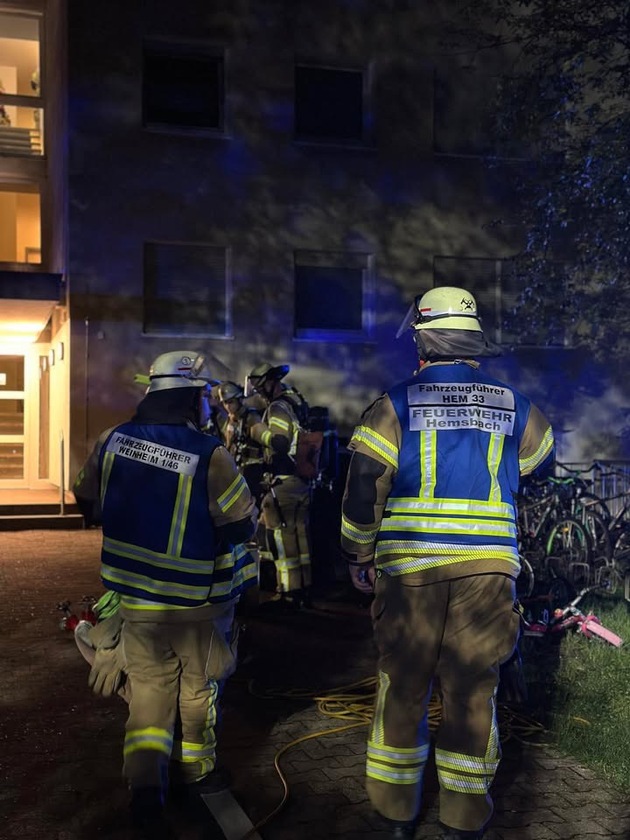 FW Weinheim: Rauchmelder sorgen für Einsätze der Weinheimer Feuerwehr