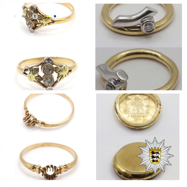 POL-MA: Mannheim: Goldschmuck sichergestellt - Verdacht der Hehlerei - Zeugen gesucht