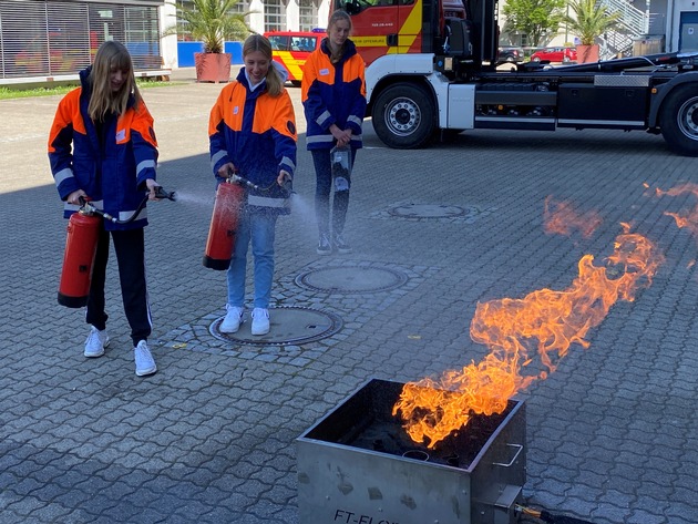 FW-OG: Girls# Day 2022 - oder - Feuer &amp; Flamme für die Stadt