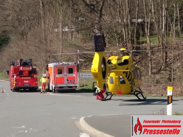 FW-PL: 2 Brandeinsätze, 1 Brandmeldealarm und 2 Verkehrsunfälle am Wochenende in Plettenberg