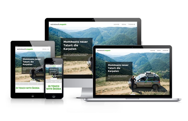 SKODA AUTO Deutschland startet neues Online-Magazin &apos;extratouch&apos; (FOTO)